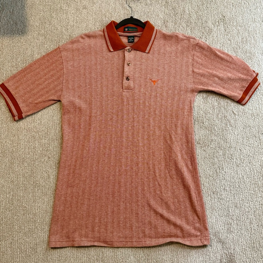 Texas Longhorns Vintage 80s Men’s Polo Medium